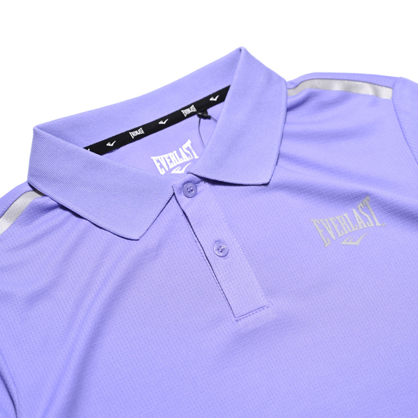EVERLAST 短袖 短T 淺紫 POLO衫 機能 運動 女 4022136391