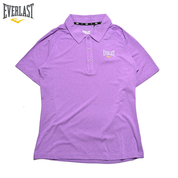 EVERLAST 短袖 短T 紫羅蘭 POLO衫 機能 運動 女 4022136492