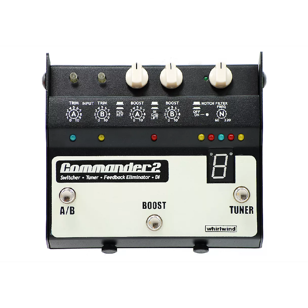 Whirlwind Whirlwind / COMMENDER2 綜合效果整合前級(美國製造) — 三峽效果器｜YA! 玩音樂