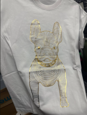 [S] LIFEWORK SIGNATURE GOLDEN DOG TEE,PATTERN WHITE, LW235TS091-1-90 (SLW305)