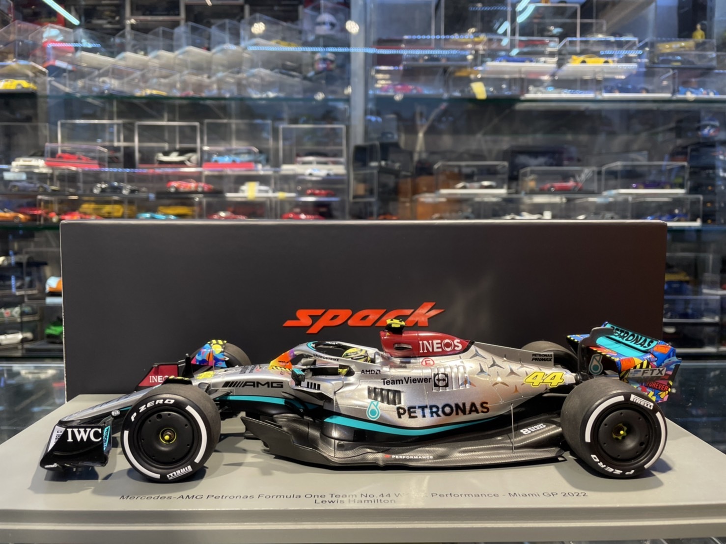 Mercedes-AMG Petronas F1 W13 E Performance F1 Miami GP 2022 Lewis Hamilton  1:18