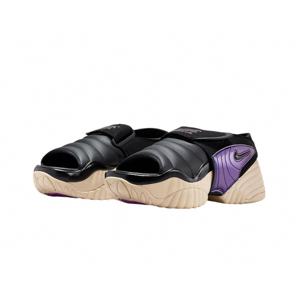 Nike Air Adjust Force Sandal Black 黑藍 魔鬼氈涼鞋 DV2136-900