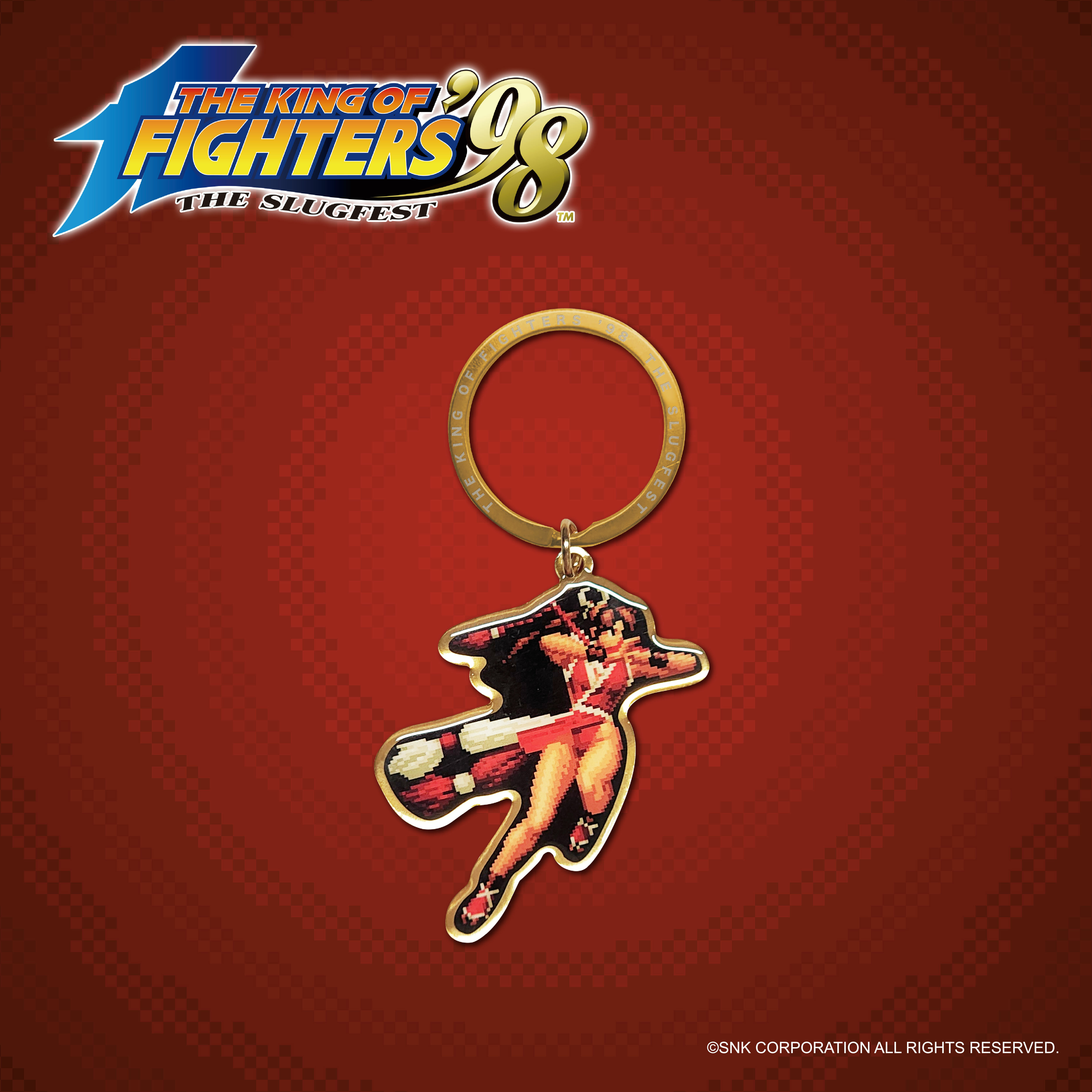 KOF '98-金屬鑰匙圈-不知火舞