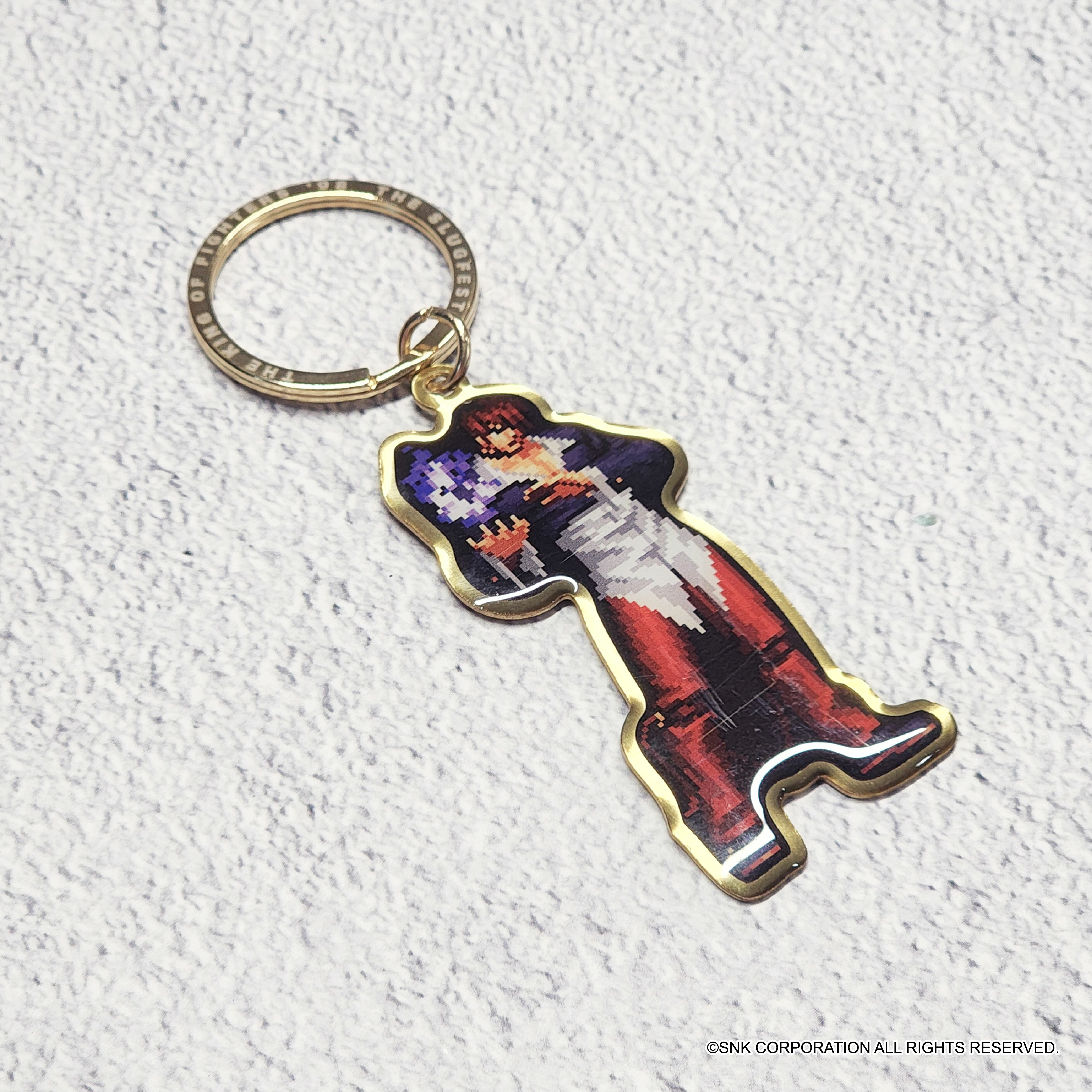 KOF '98-金屬鑰匙圈-八神庵