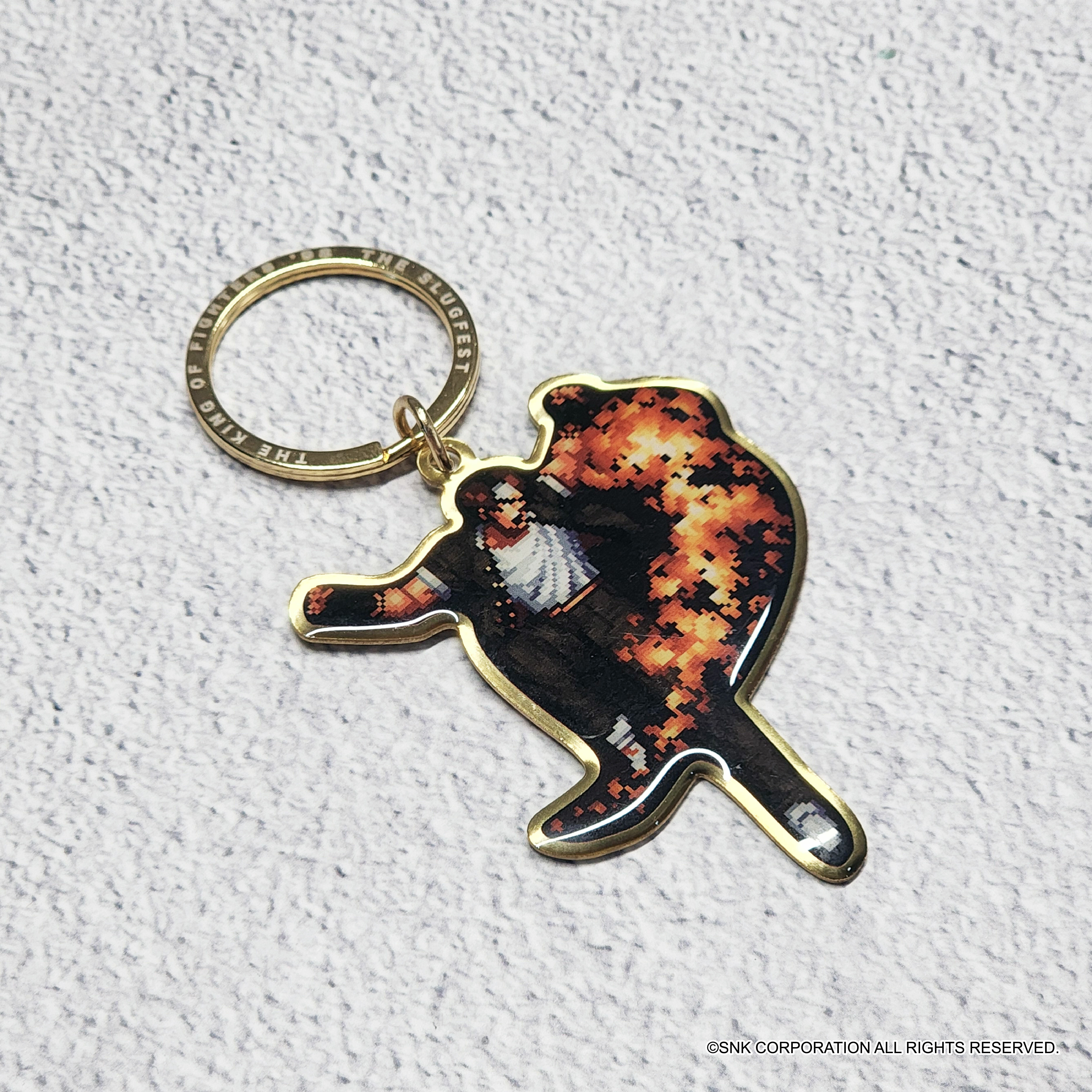 KOF '98-金屬鑰匙圈-草薙京