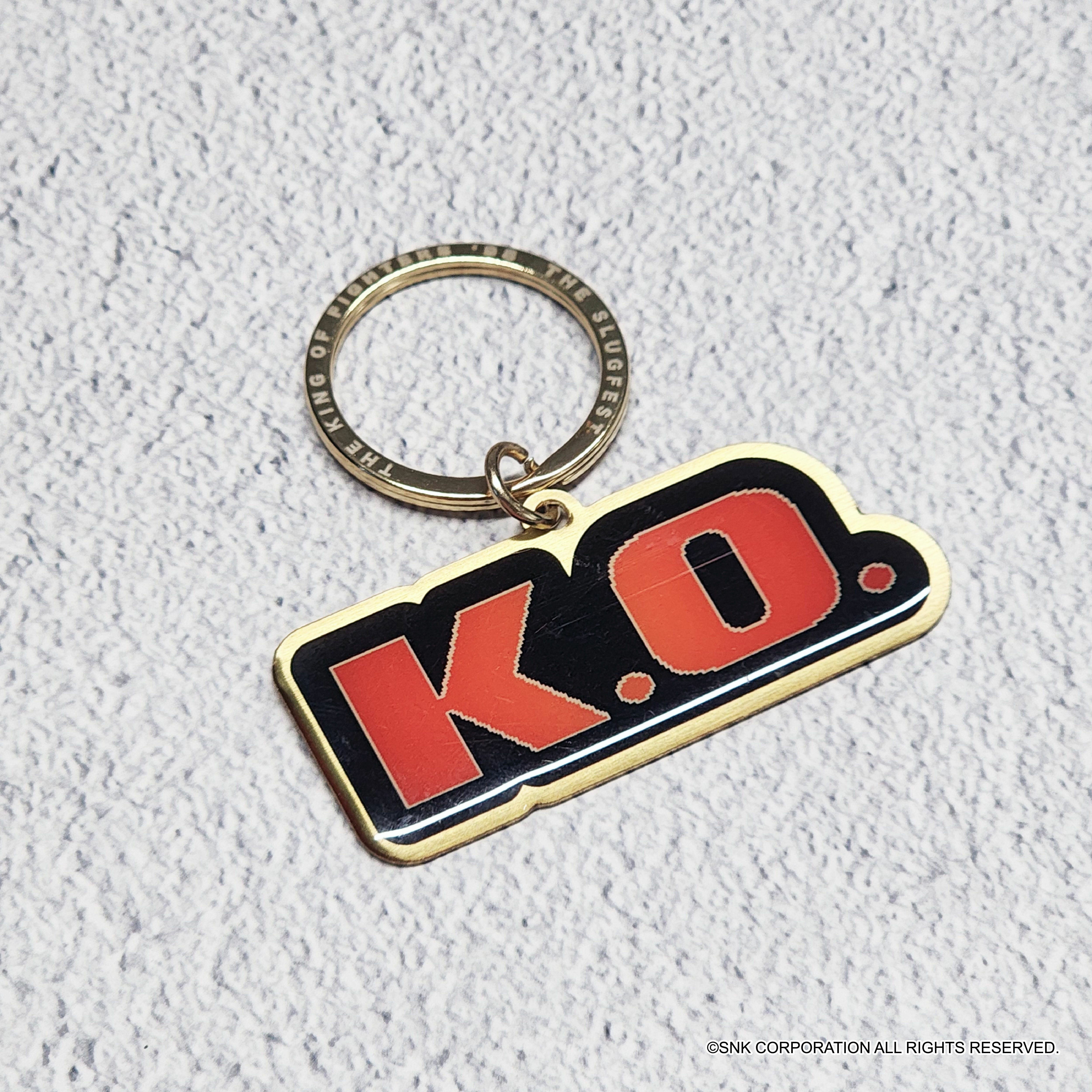 KOF '98-金屬鑰匙圈-K.O.