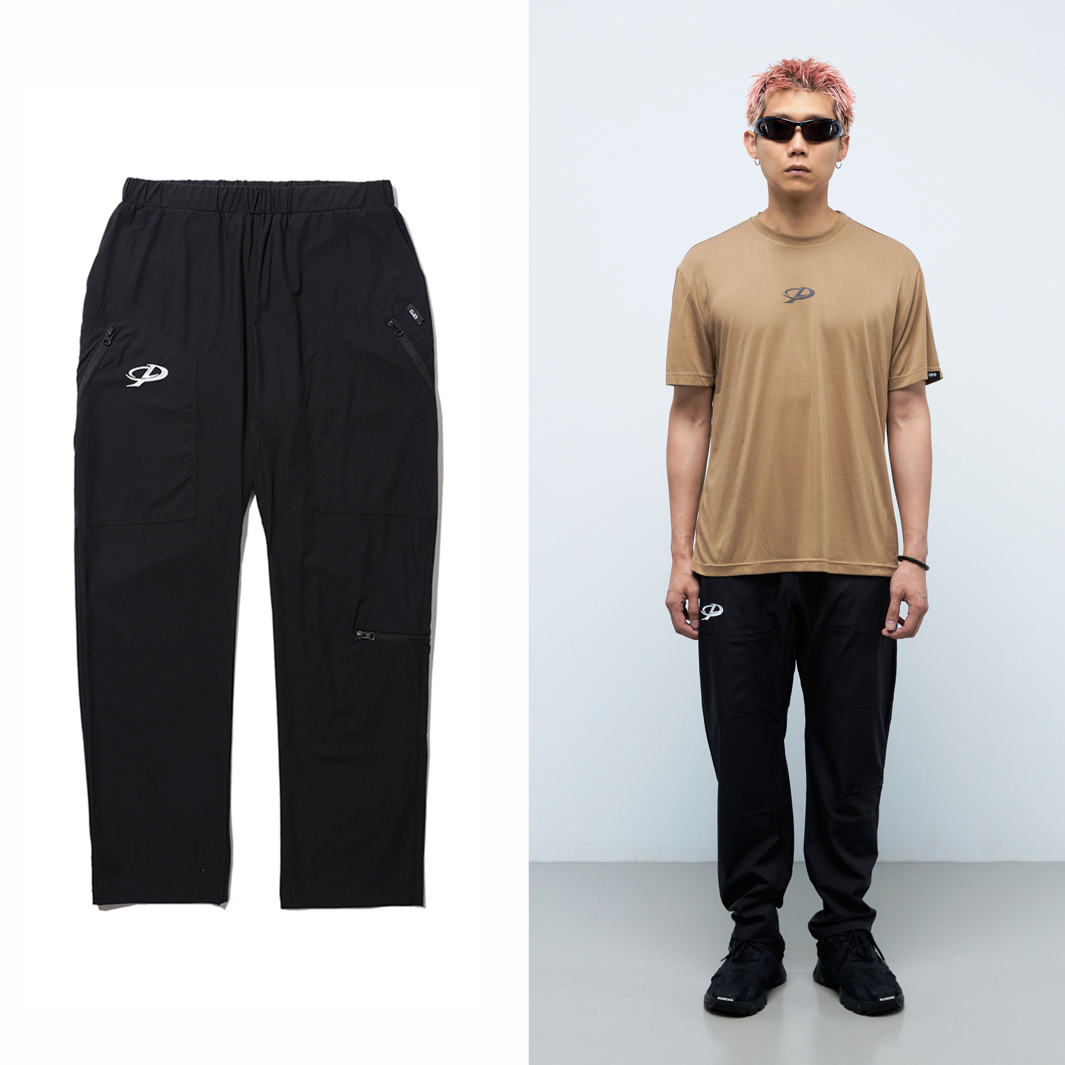 OPO DESIGN彈性涼感運動長褲