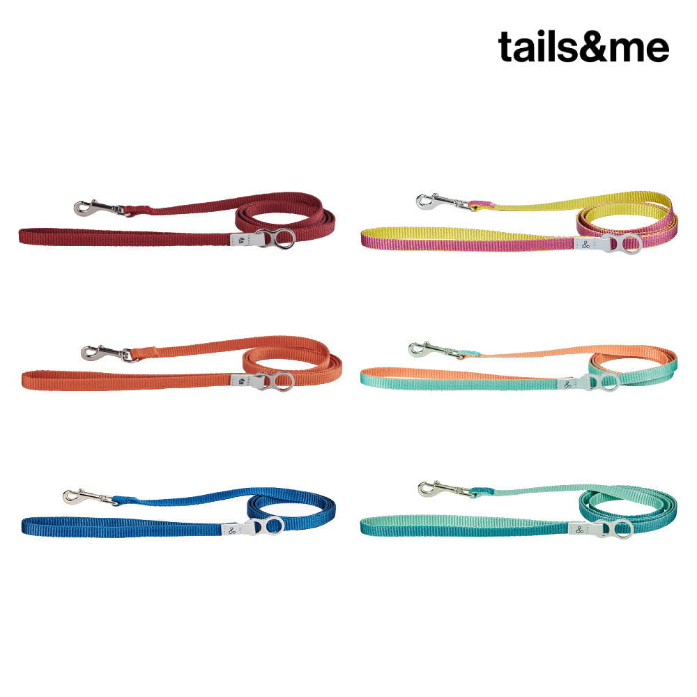 tails&me 尾巴與我 | 經典尼龍帶系列-貓用牽繩 (6色)
