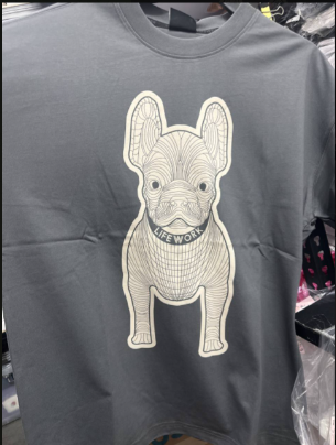 [S] LIFEWORK SILKET LADOK SHORT-SLEEVE T-SHIRT,GREY, LW235TS982-3-33 (SLW318)