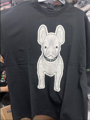 [S] LIFEWORK SILKET LADOK SHORT-SLEEVE T-SHIRT,BLACK, LW235TS982-3-40 [FINAL SALE] (SLW319)