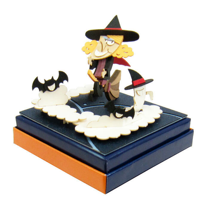 日本sankei 微縮藝術精品_【MP05-18】ﾊﾛｳｨﾝ-魔女