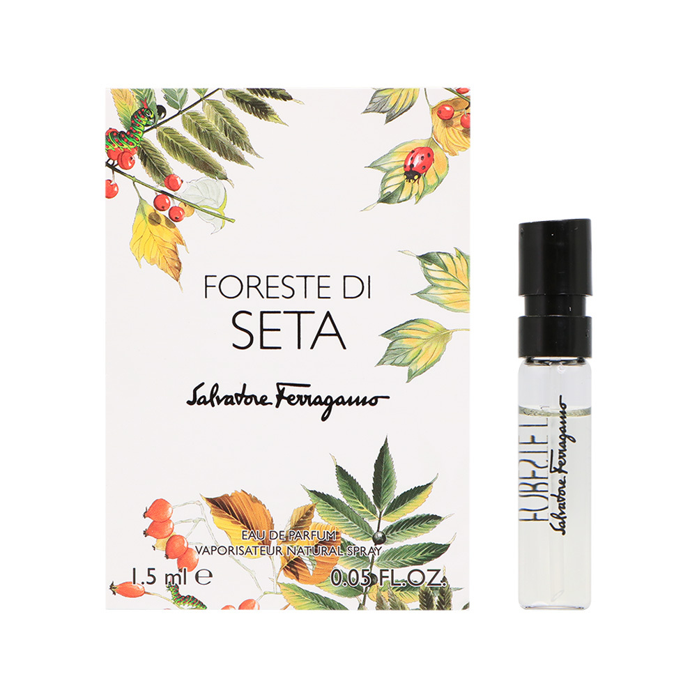 Salvatore Ferragamo 菲拉格慕 Foreste Di Seta 絲之境 浮光綠意中性淡香精 1.5ml 針管