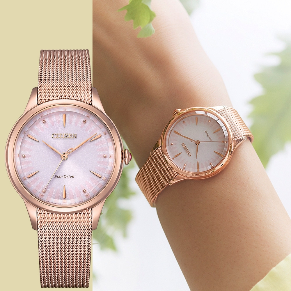CITIZEN 星辰 L系列 光動能女士手錶 EM0819-80X Eco-Drive watch