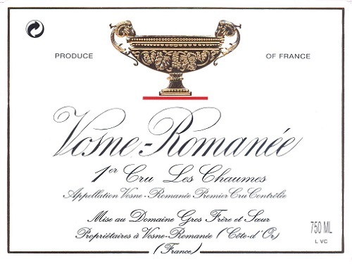 Gros Frere et Soeur Vosne Romanee 1er Cru Les Chaumes 2020 (BH91)