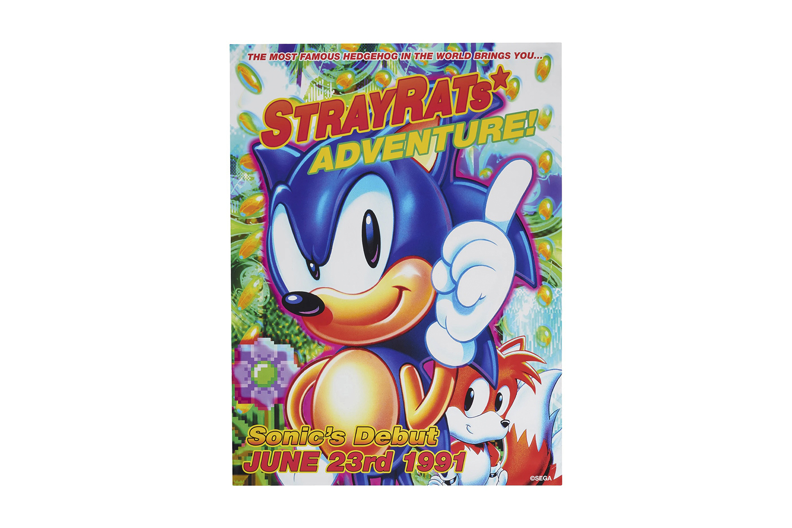 STRAY RATS "SONIC FLYER POSTER"