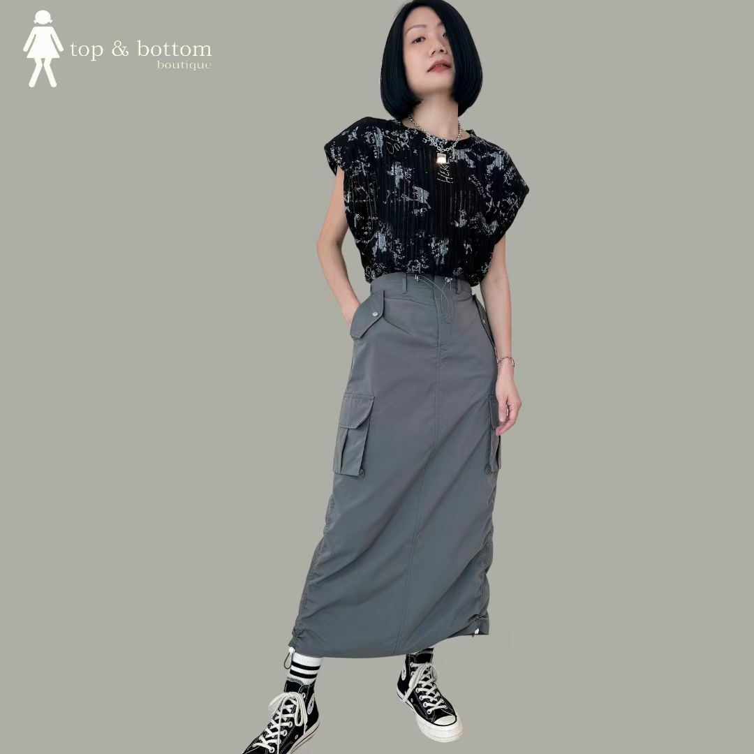 CARGO POCKET SKIRT