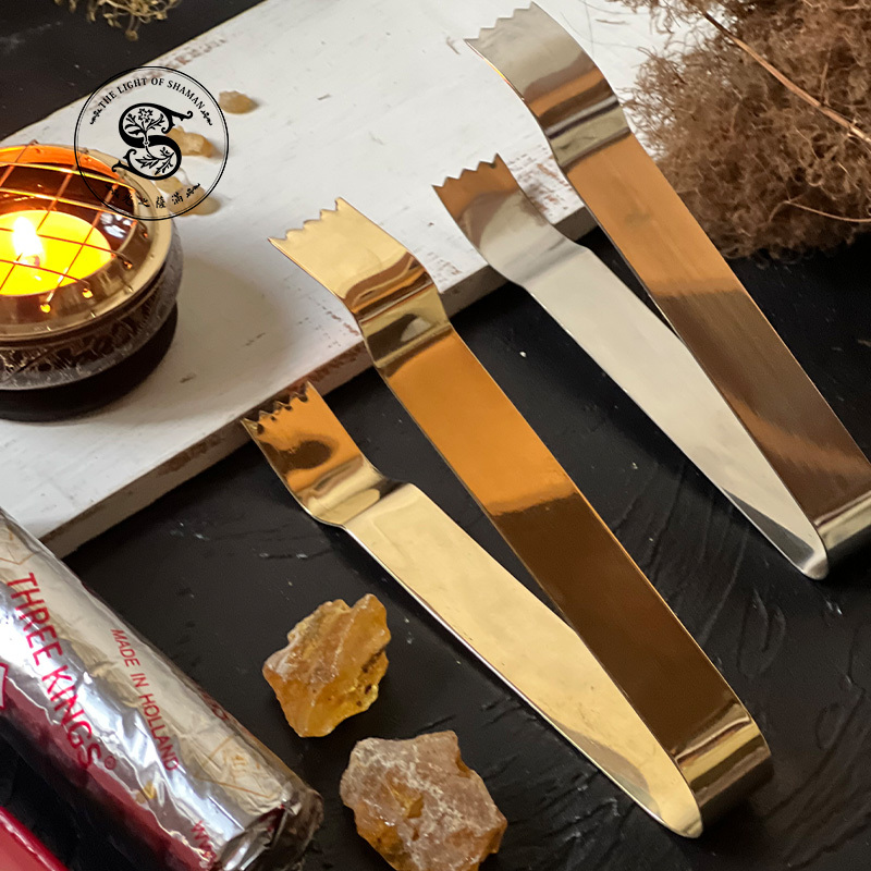 金屬製碳餅夾 夾碳餅用(金／銀)兩款