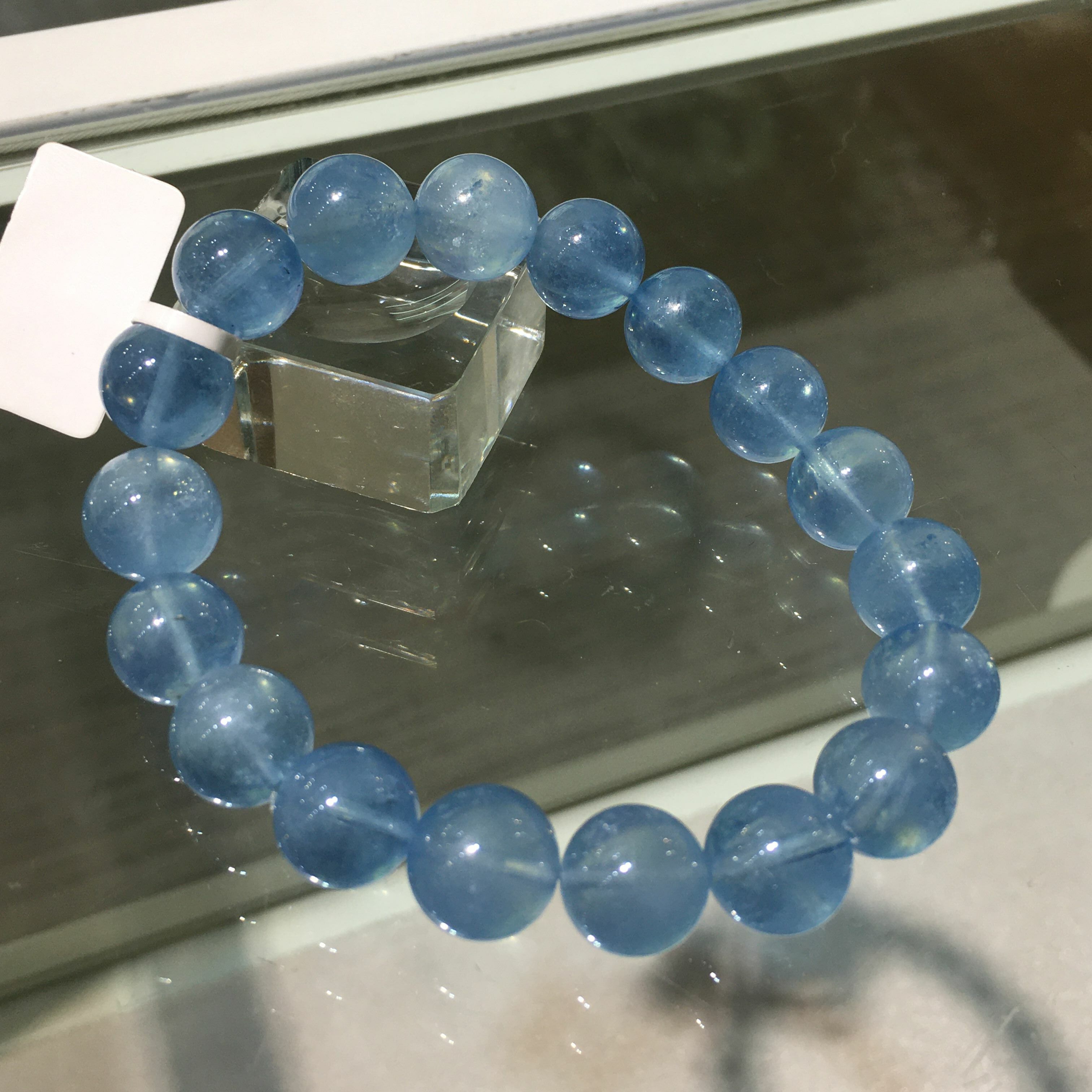 海藍寶手串 07337 11.5mm