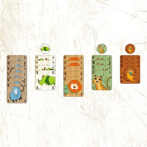 非洲之旅紙牌版 WILDLIFE SAFARI CARD GAME 繁體中文版