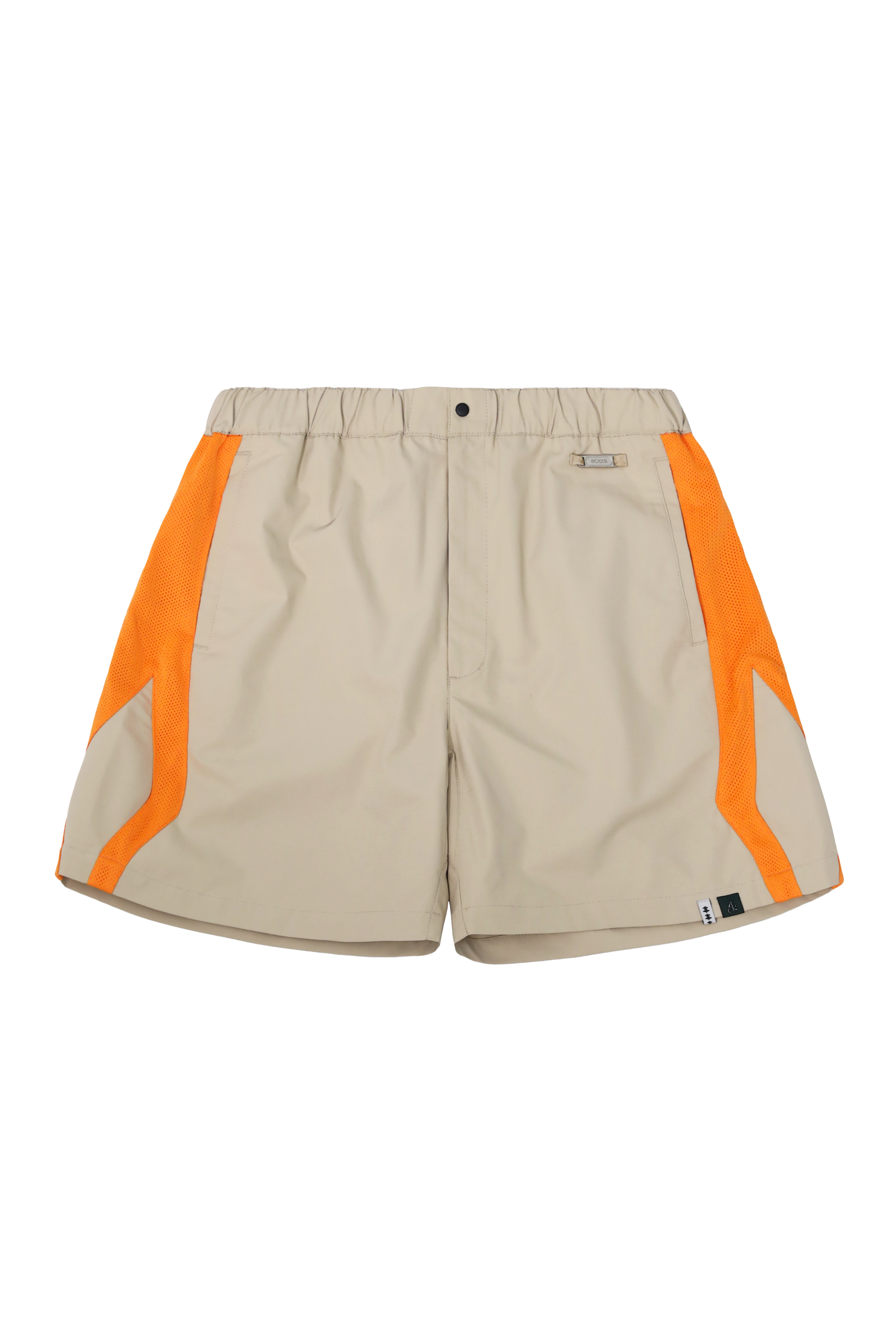 BERMUDA MESH SHORTS - KHAKI