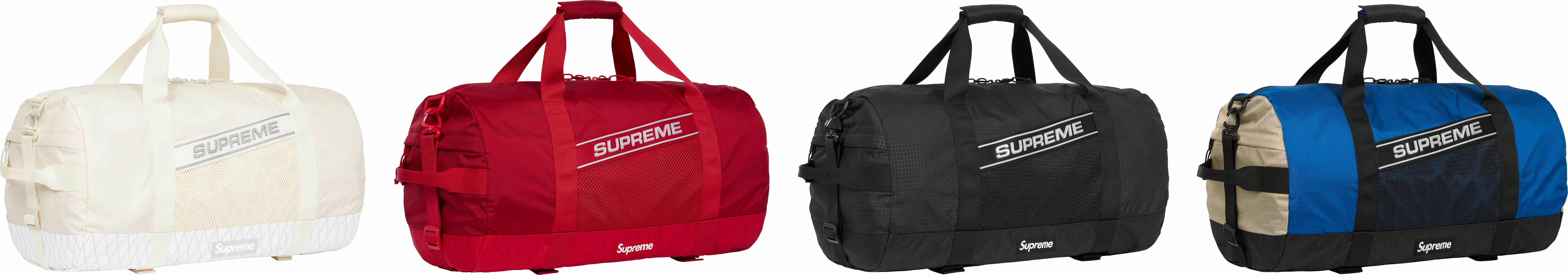 Supreme Logo Duffle Bag Red (FW23)