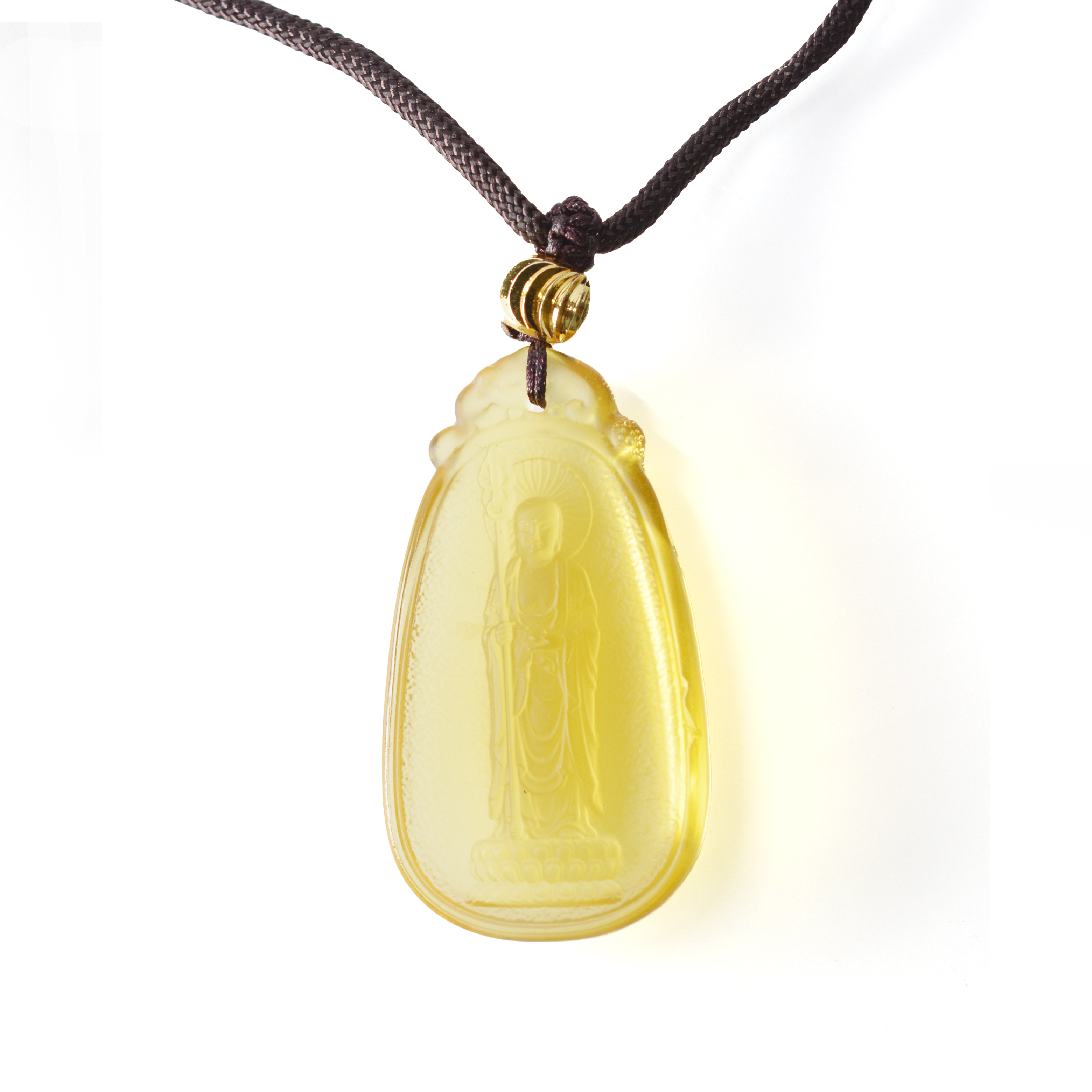 琉璃佛像吊咀 (頸鍊) 地藏菩薩｜ 黃財神｜ 大黑天｜ 藥師佛｜白度母｜文殊菩薩｜綠度母