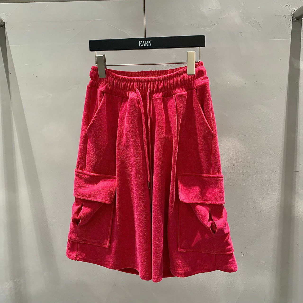 淨色工裝短褲 EARN-017P