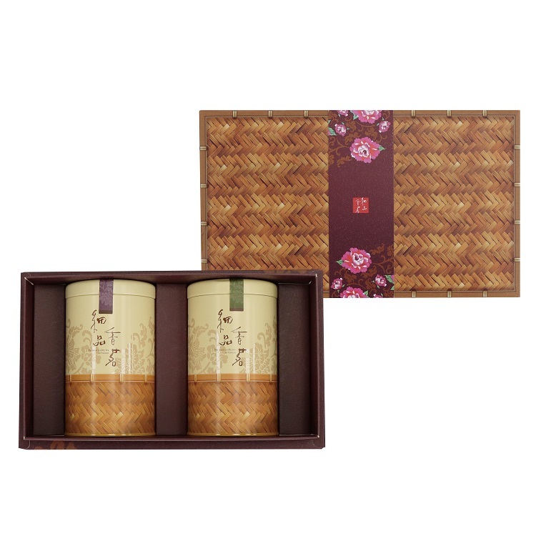 細品香茗】台灣凍頂烏龍茶、阿里山烏龍茶-高山茗品二入禮盒