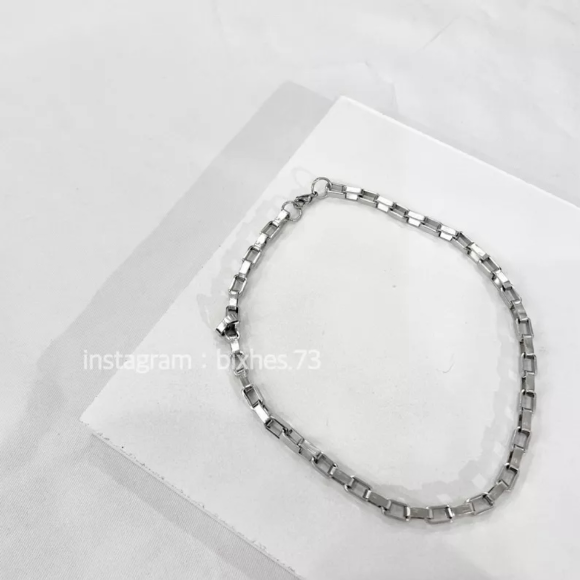 歐美風空格子短項鍊(K00041)