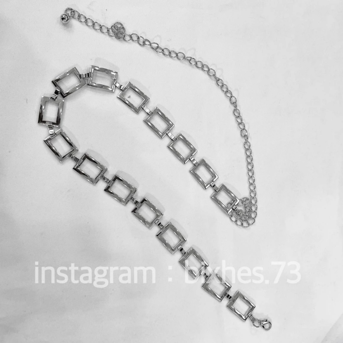 方型鏤空腰鍊(P00009)