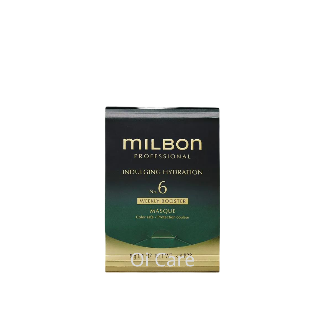 Milbon INDULGING HYDRATION Weekly Booster Masque 漾澤系列毛躁髪質專用焗油 9gx4