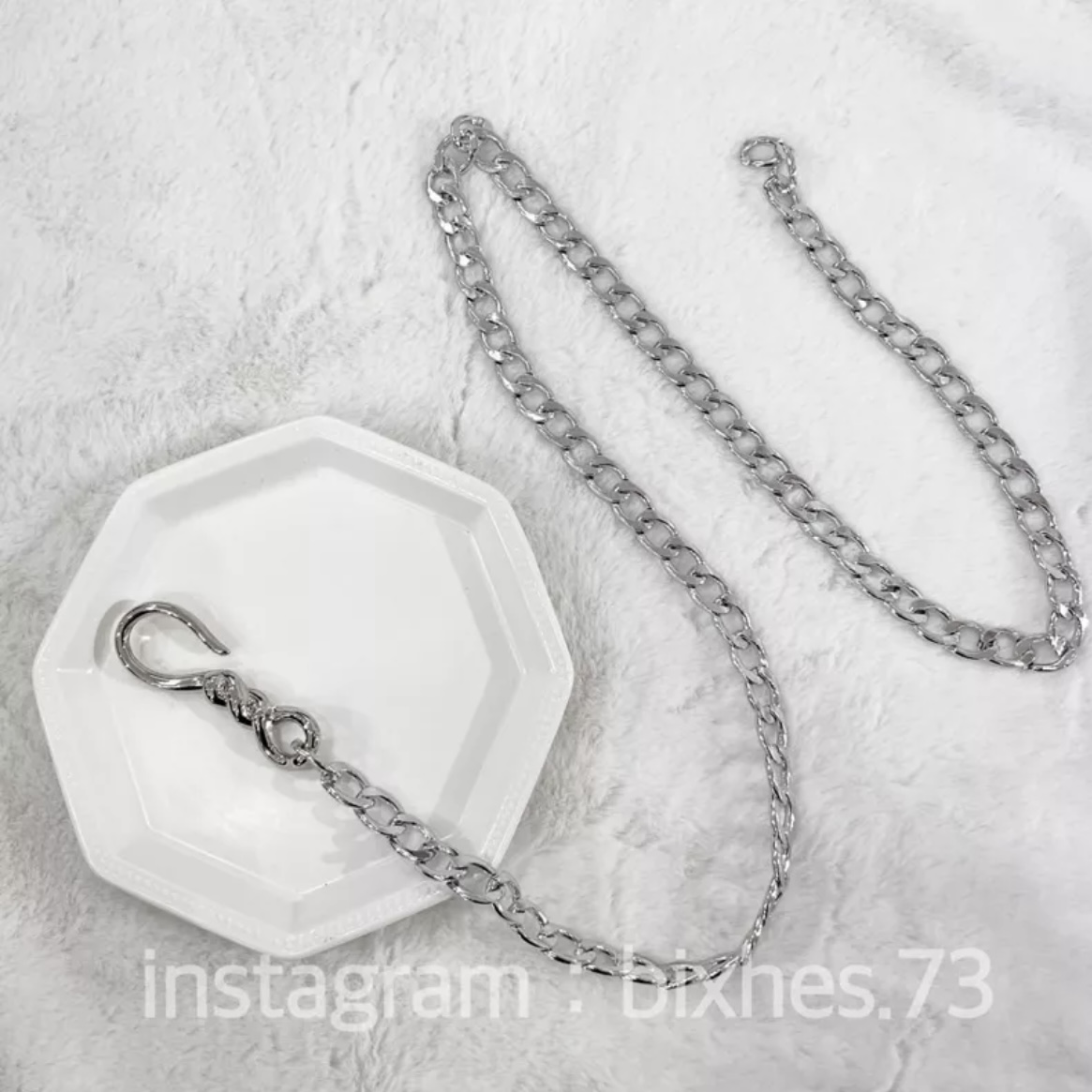 掛鉤式金屬腰鍊皮帶(P00013)