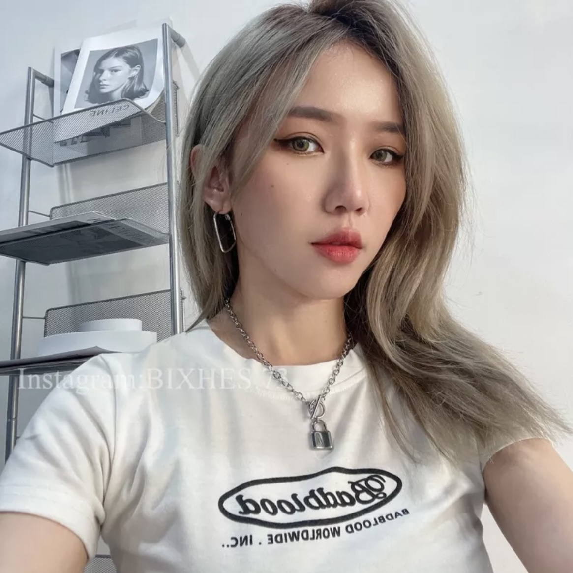 復古鎖頭項鍊(K00043)