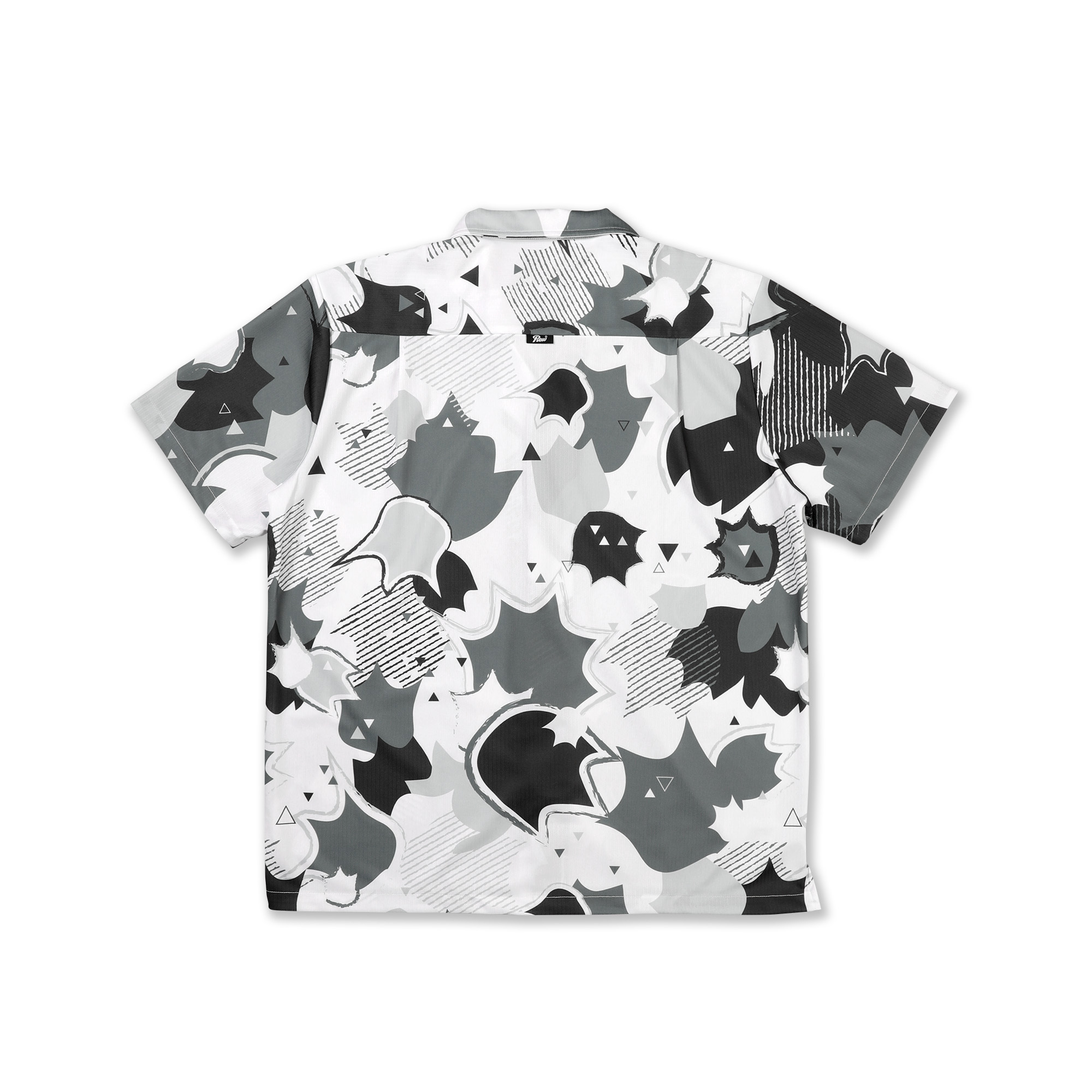 SAMOUFLAGE - Monochrome 古巴領運動襯衫