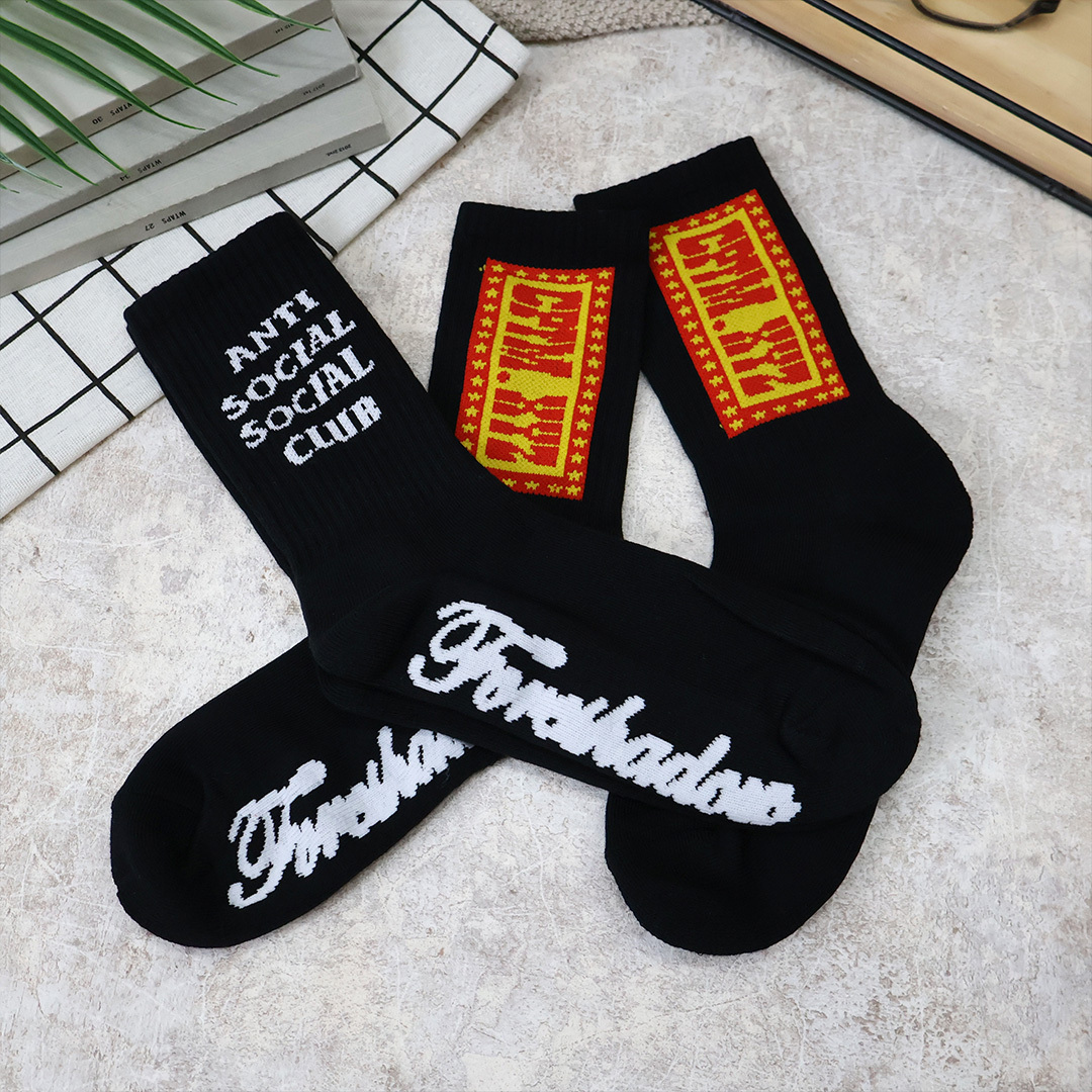 ANTI SOCIAL CLUB CPFM ASSC Socks 菲董 聯名 長襪 襪子 2色 現貨