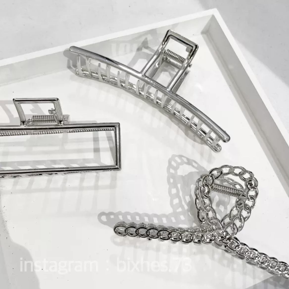 質感簡約鯊魚夾 髮夾 (H00019)