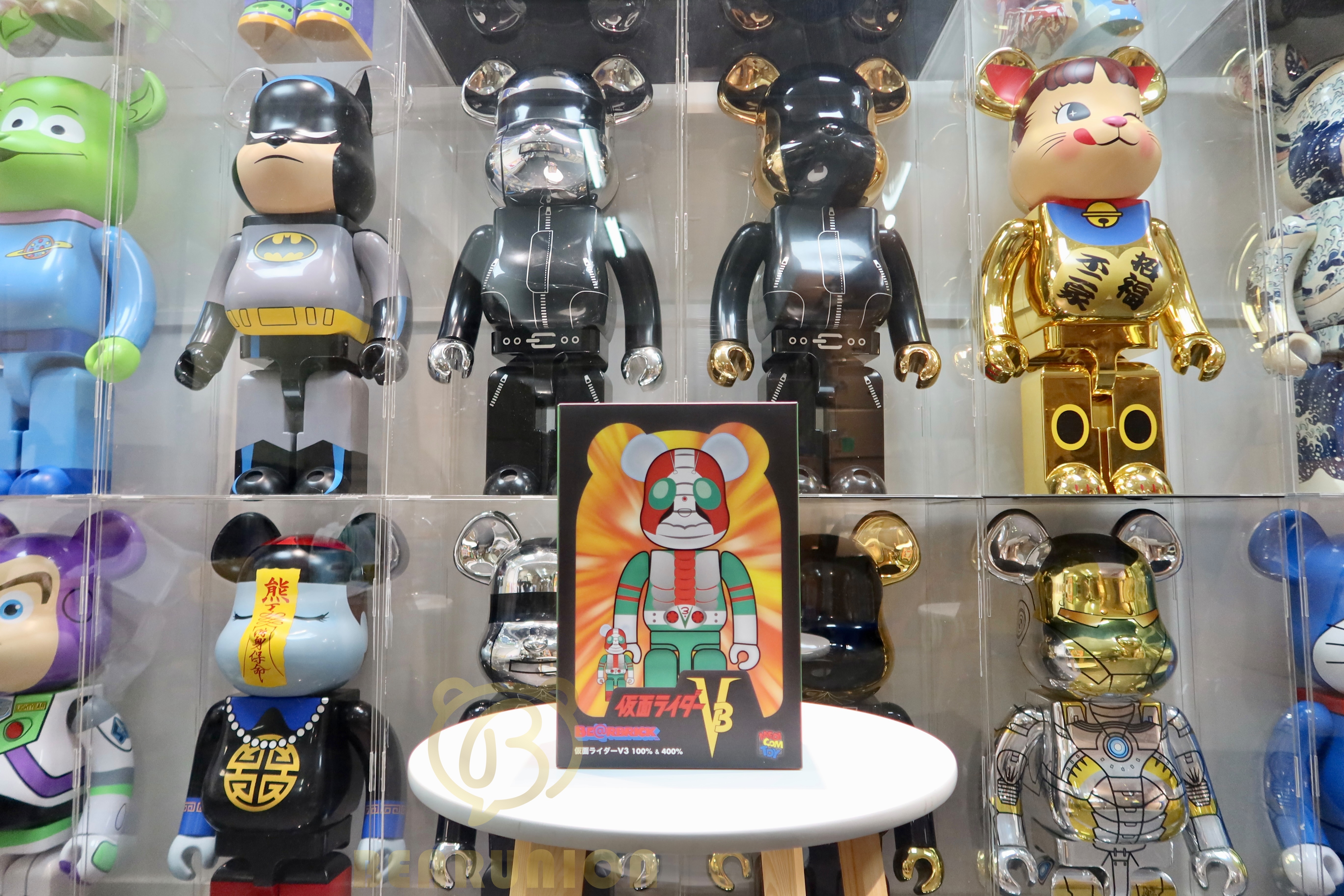 Medicom Toy BE@RBRICK Rider Man Kamen Rider V3 100% 400