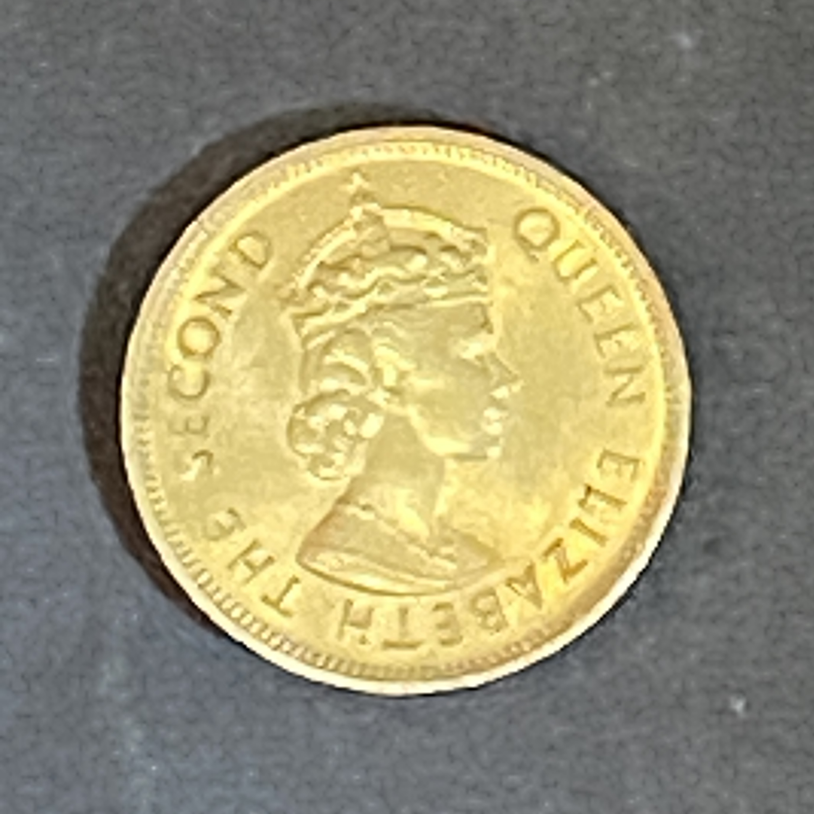 1980 Queen Elizabeth 10 cents (Rare year)