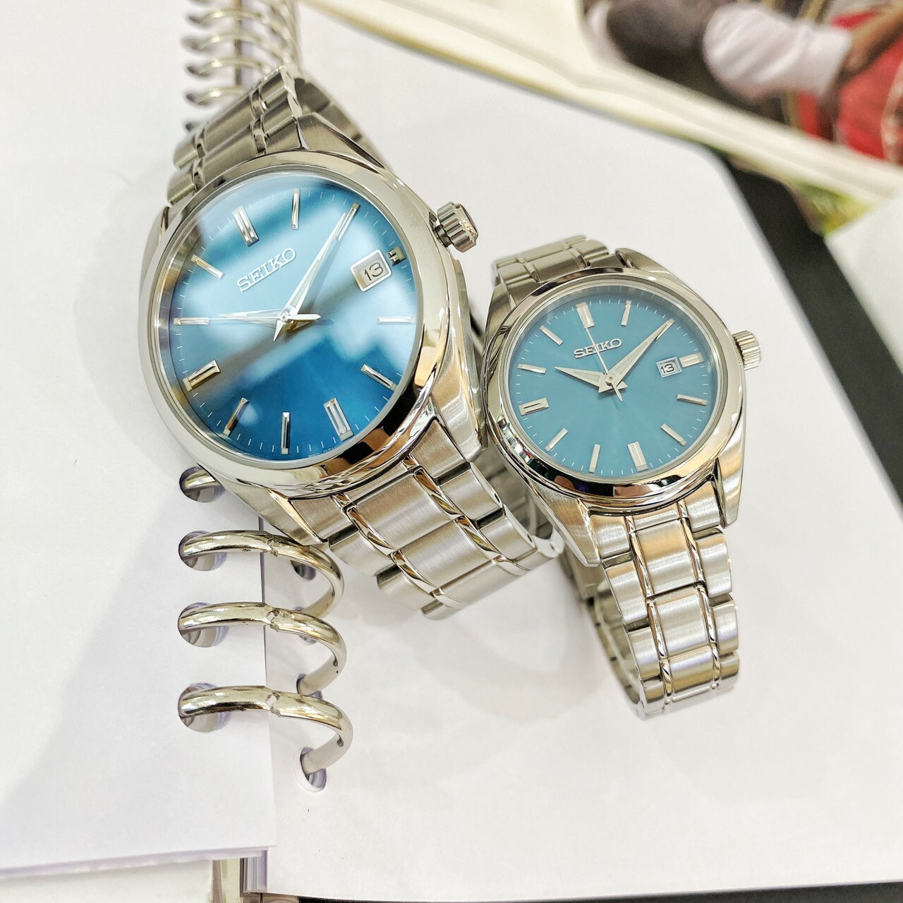 【SEIKO精工】CS系列秘境面盤經典簡約對錶6N22-00K0U(29.8mm) / 6N52-00A0U(40.2mm) 現代鐘錶