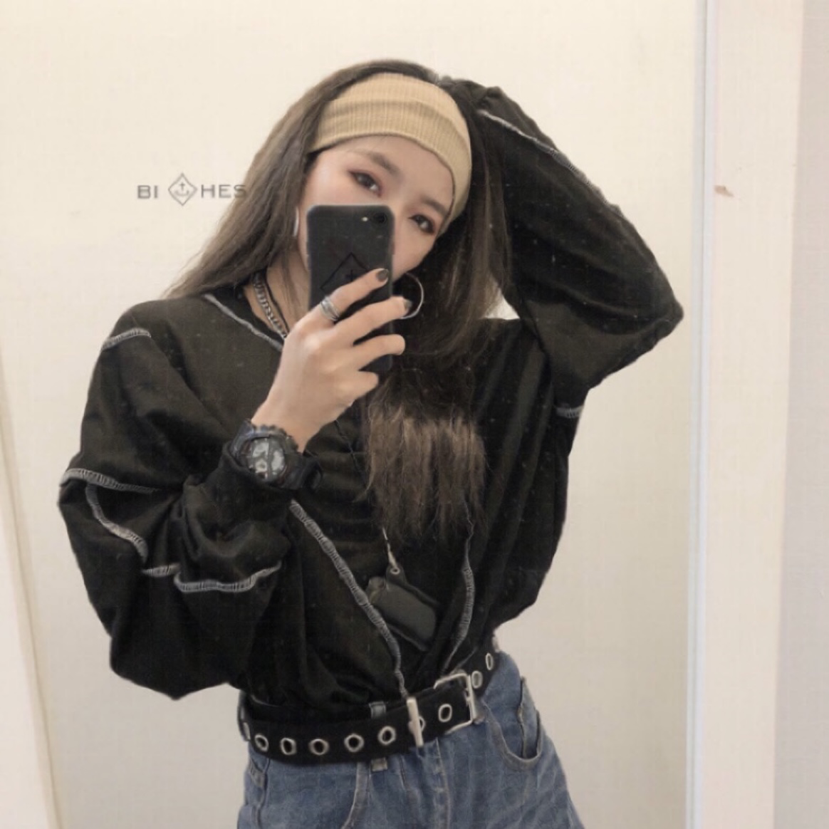 6色針織寬髮帶(H00020)