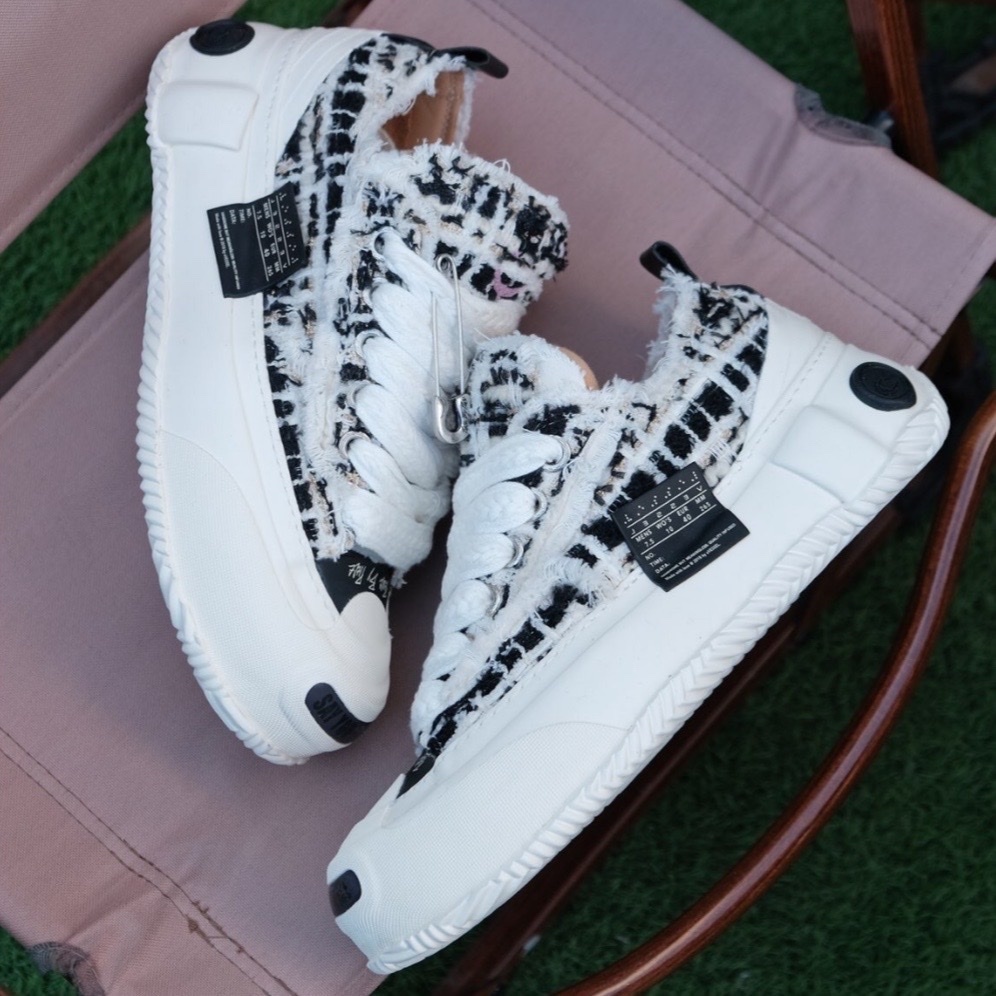 xVESSEL G.O.P 2.0 MARSHMALLOW 厚底 小香風 黑標棉花糖 黑白 F22X61B