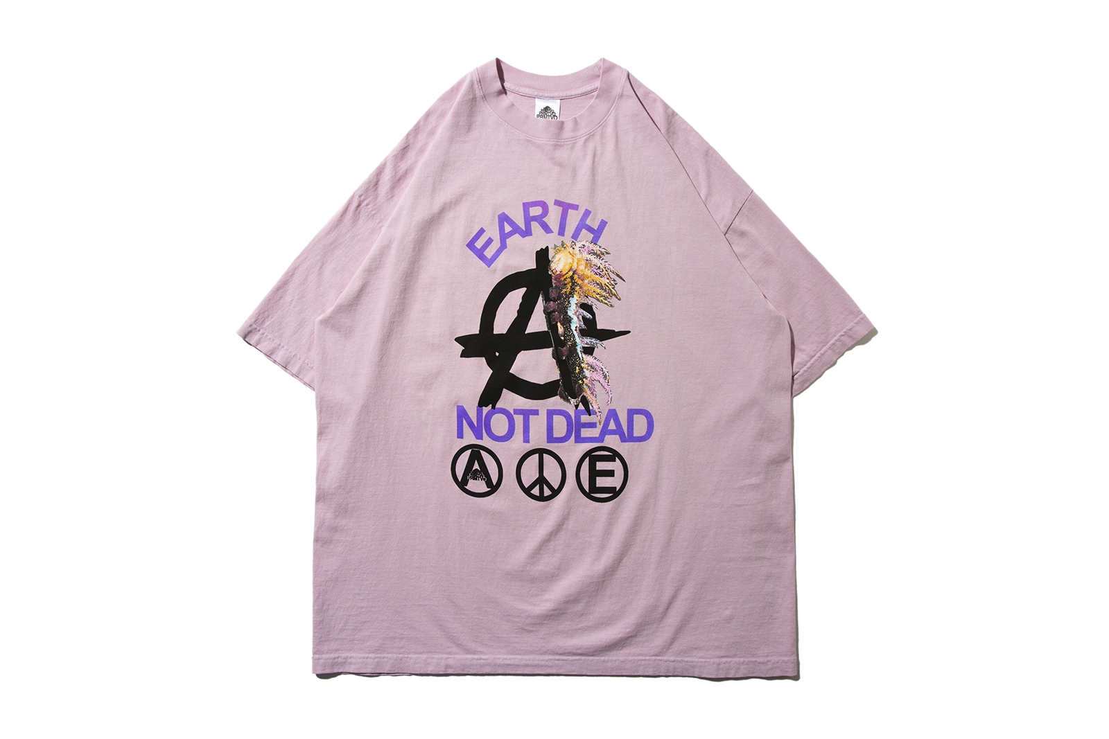 PRMTVO " EARTH NOT DEAD SS TEE " (Pink)