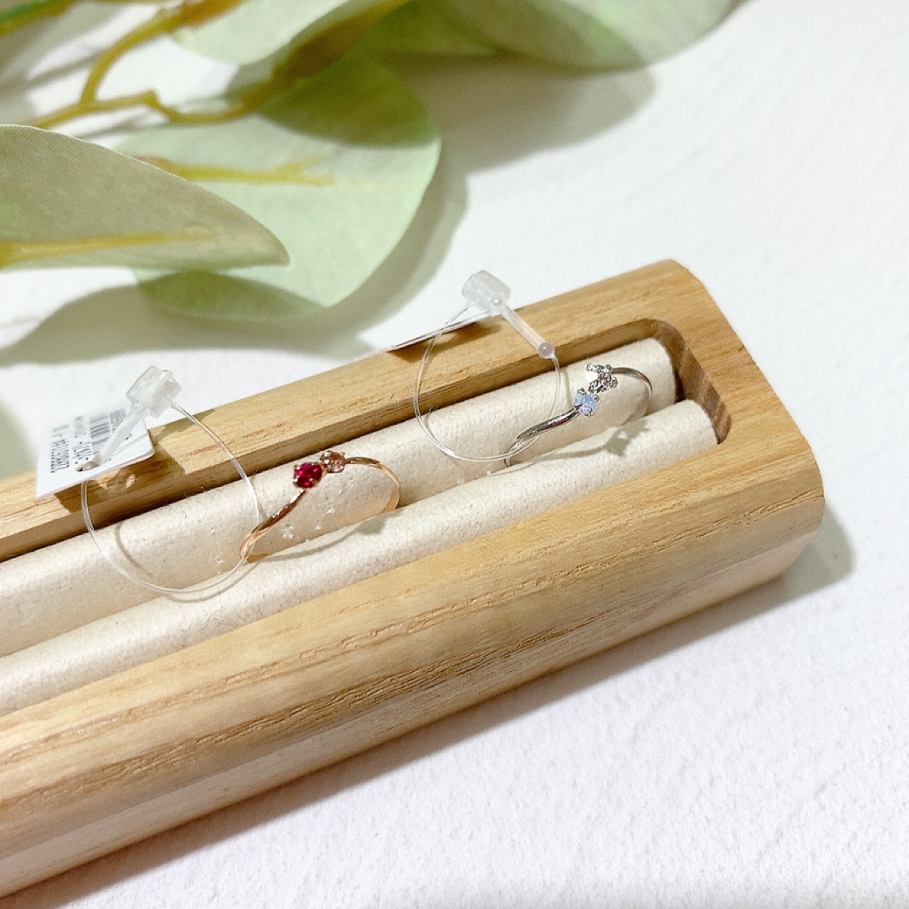 [日本制] 閃石尾指戒指