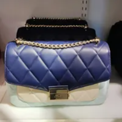 [S] KATE SPADE KA762 CAREY COLORBLOCK QUILTED LEATHER MEDIUM FLAP SHOULDER BAG,TURQUOISE, 196021275678 (SKS770)