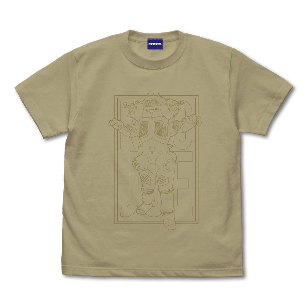 Cospa 1125 ｳﾙﾄﾗｾﾌﾞﾝ ｷﾝｸﾞｼﾞｮｰ ｲﾗｽﾄﾀｯﾁTｼｬﾂ/SAND KHAKI