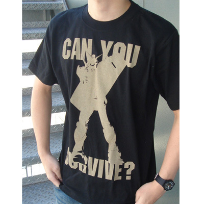 Cospa 1006 can you survive? Ｔシャツ [機動戦士ガンダム] BLACK