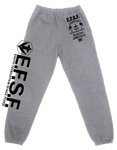 Cospa 1006 地球連邦軍スウェットパンツ [機動戦士ガンダム] HEATHER GRAY