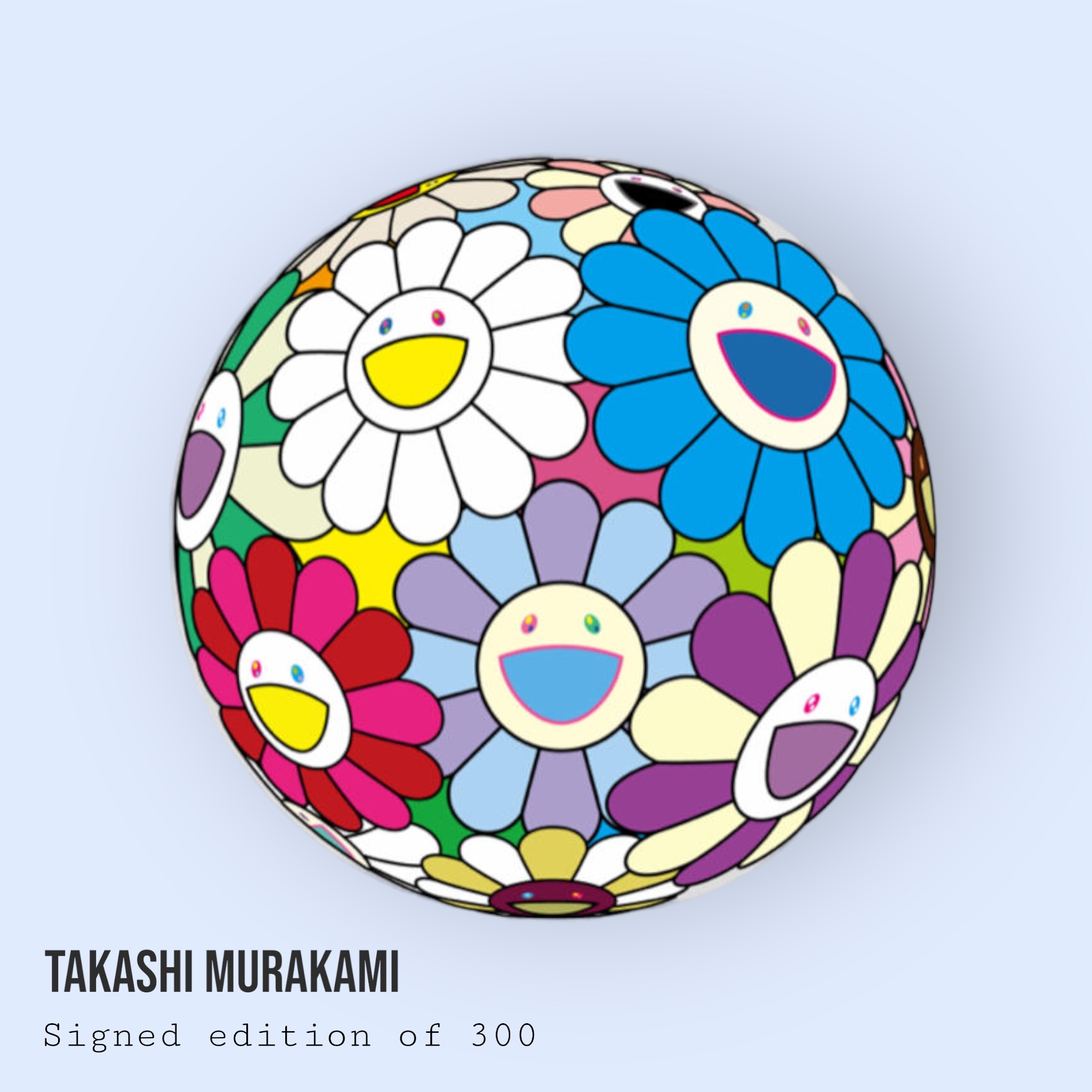 TAKASHI MURAKAMI 村上隆節日太陽花