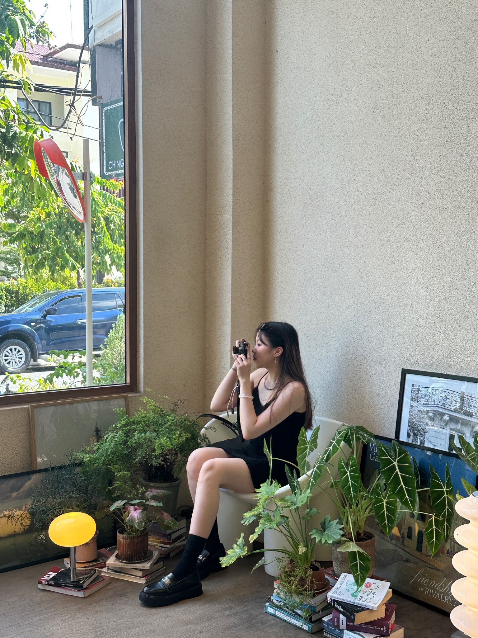 (Premium) 幼帶針織顯瘦連身裙