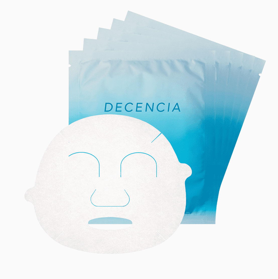 DECENCIA Tsutsumu Moist Face Mask (5 pieces) 22ml x 5pcs